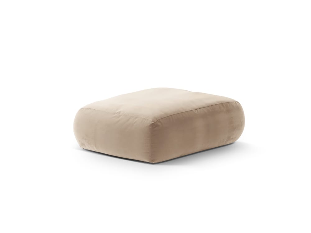 wohnli-moebel-suche-M25076820 Wohnli Möbelsuche - Pouf aus Samt mandelbeige