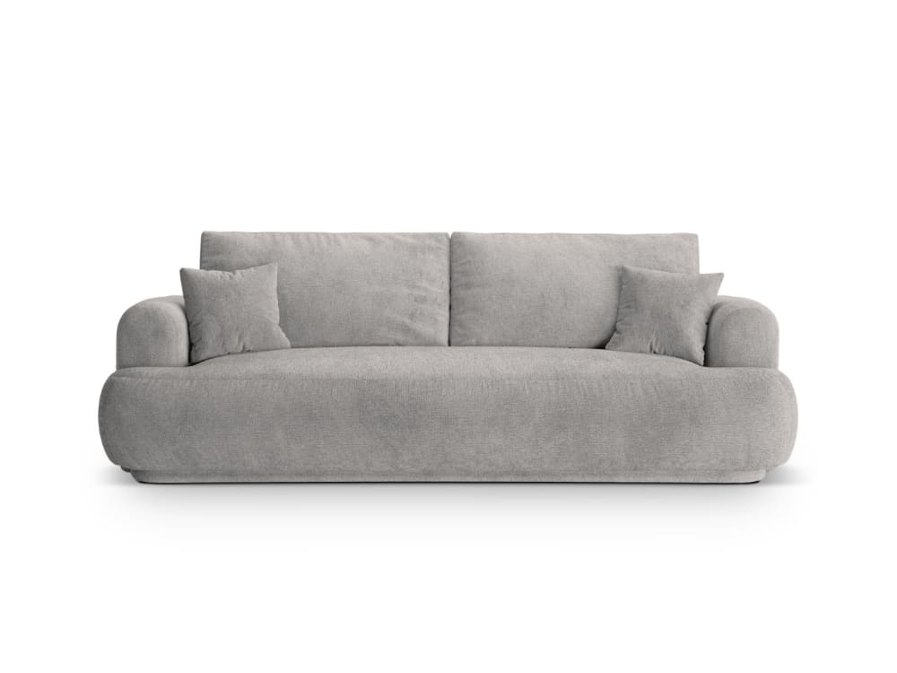 wohnli-moebel-suche-M25076938 Wohnli Möbelsuche - 3-Sitzer Schlafsofa mit Box aus strukturiertem Stoff dunkelbeige