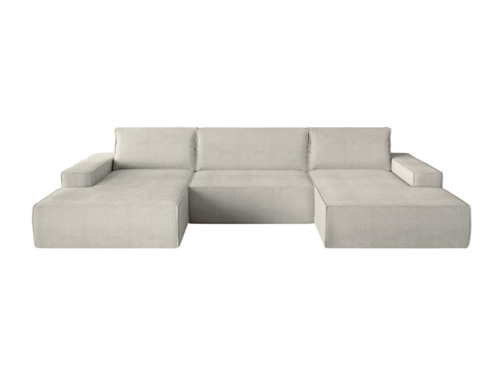 Wohnli Möbelsuche - 7 -Sitzer-Schlafsofa aus Samt