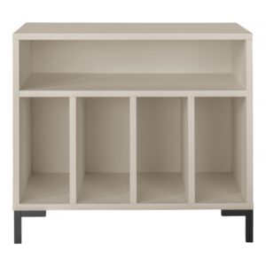 Wohnli Möbelsuche - Schrank für Schallplatten taupe