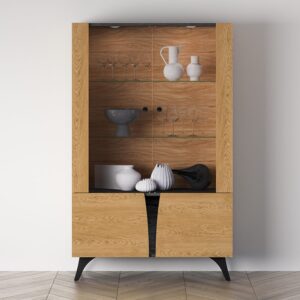 wohnli-moebel-suche-M25080525-1 Eiche / Schwarz