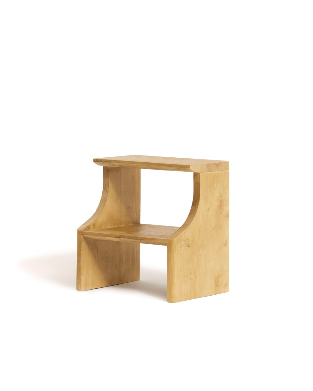 wohnli-moebel-suche-M25081151 Wohnli Möbelsuche - Hocker mit Stufe aus Massivholz Natur