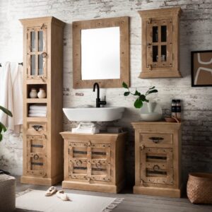 35x188x44cm Holz Braun SIT Möbel Möbel Schlafzimmermöbel Kleiderschränke