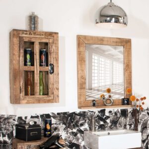 21x70x44cm Holz Braun SIT Möbel Möbel Badezimmermöbel