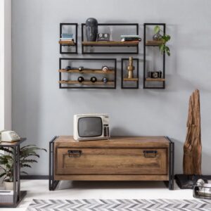 wohnli-moebel-suche-M25081766-1 40x50x130cm Holz Braun SIT Möbel Möbel Flurmöbel Schuhschränke