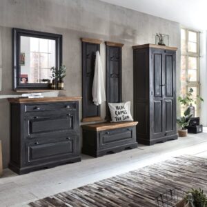 wohnli-moebel-suche-M25081767-1 40x45x85cm Holz Schwarz SIT Möbel Möbel Flurmöbel Schuhschränke