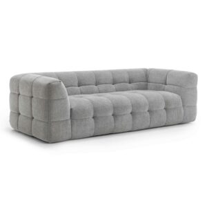 wohnli-moebel-suche-M25082849 Wohnli Möbelsuche - 3-Sitzer-Sofa aus Holz und Polyester mit grauem Matteffekt L 228 cm