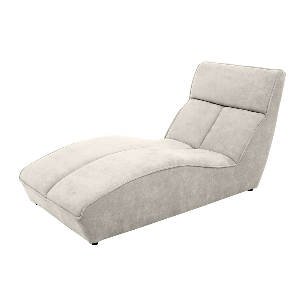 Wohnli Möbelsuche - Chaiselongue aus Velours Stoff