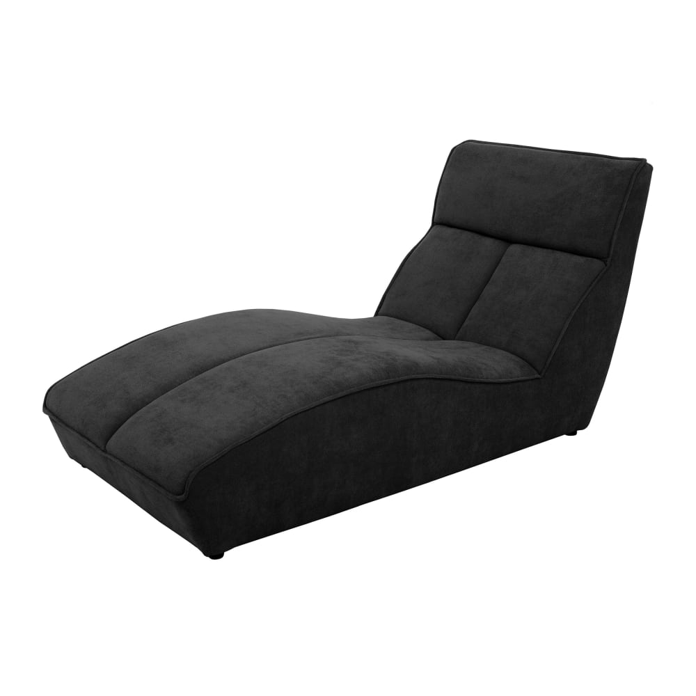 Wohnli Möbelsuche - Chaiselongue aus Velours Stoff