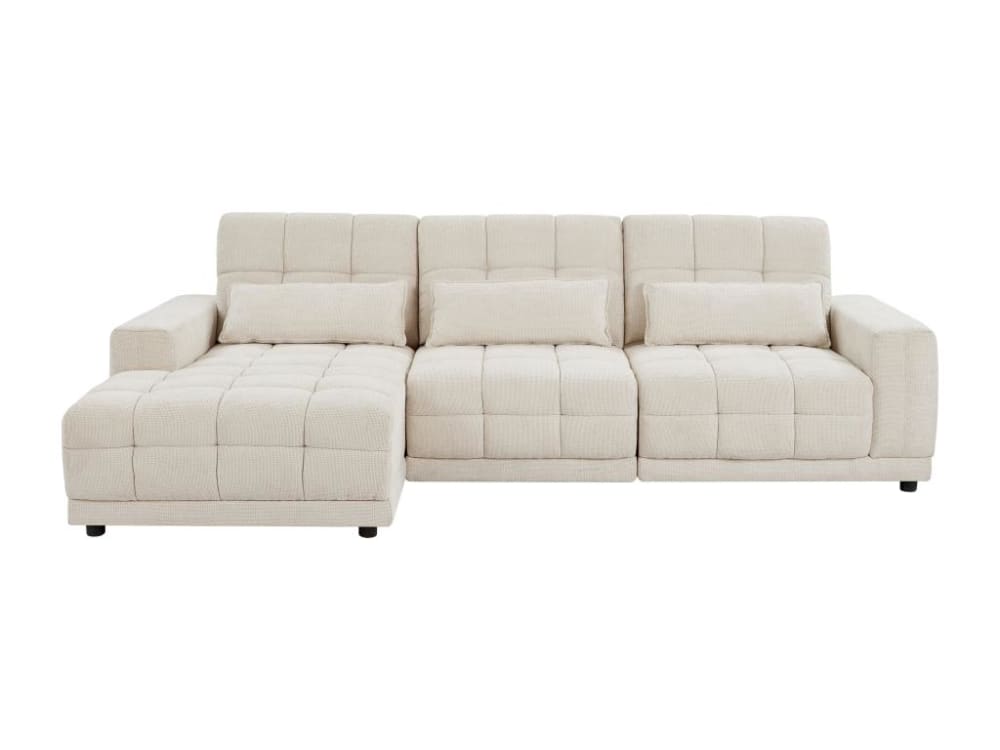 Wohnli Möbelsuche - 5 -Sitzer-Ecksofa aus Polyester