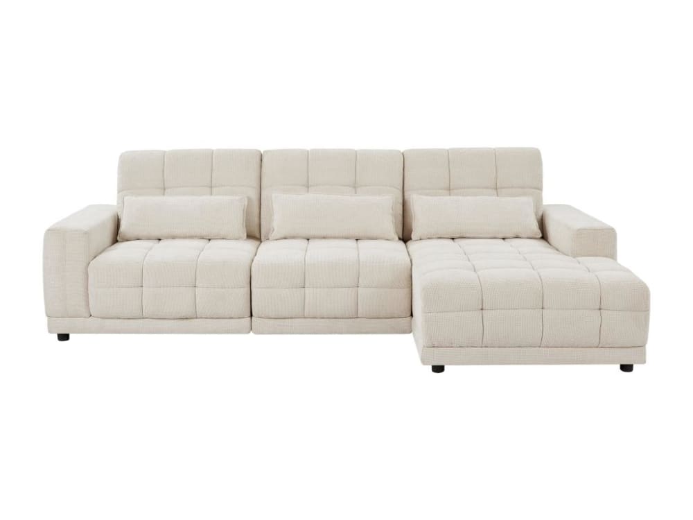 Wohnli Möbelsuche - 5 -Sitzer-Ecksofa aus Polyester
