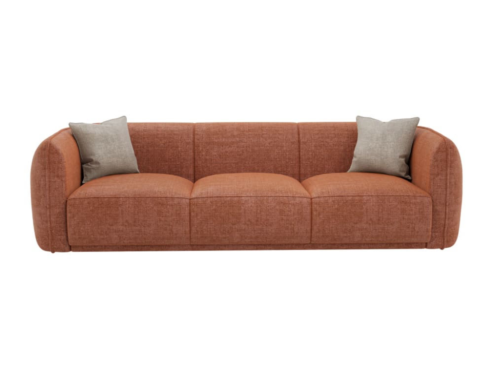 Wohnli Möbelsuche - 3 -Sitzer-Sofa ohne Schlafmöglichkeit aus Polyester