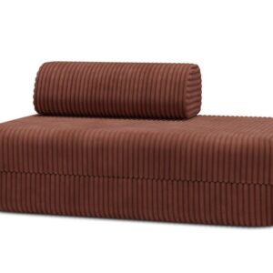 wohnli-moebel-suche-M25085729 Wohnli Möbelsuche - Modulares 2-Sitzer-Schlafsofa - grober cordstoff terracotta