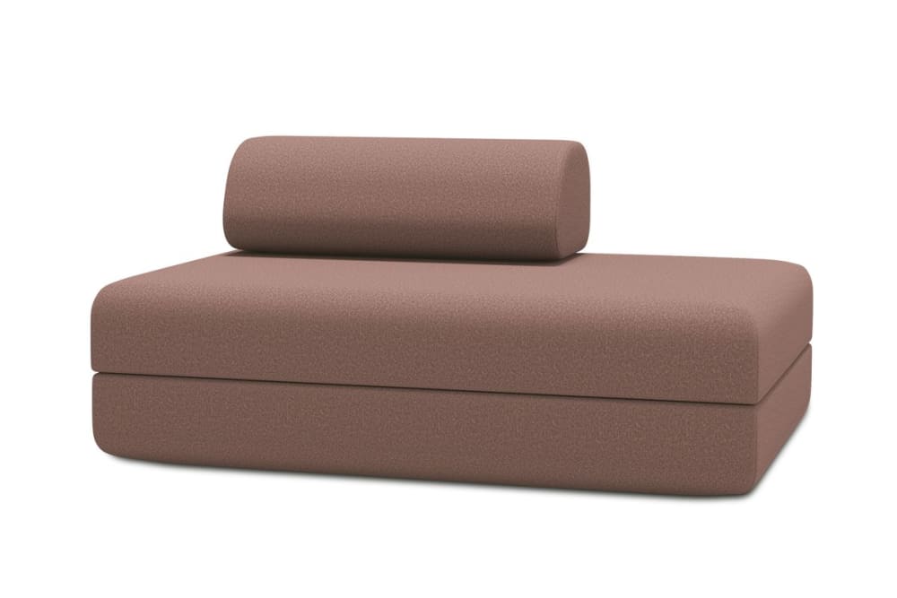 wohnli-moebel-suche-M25085737 Wohnli Möbelsuche - Modulares 2-Sitzer-Schlafsofa - glatter stoff terracotta
