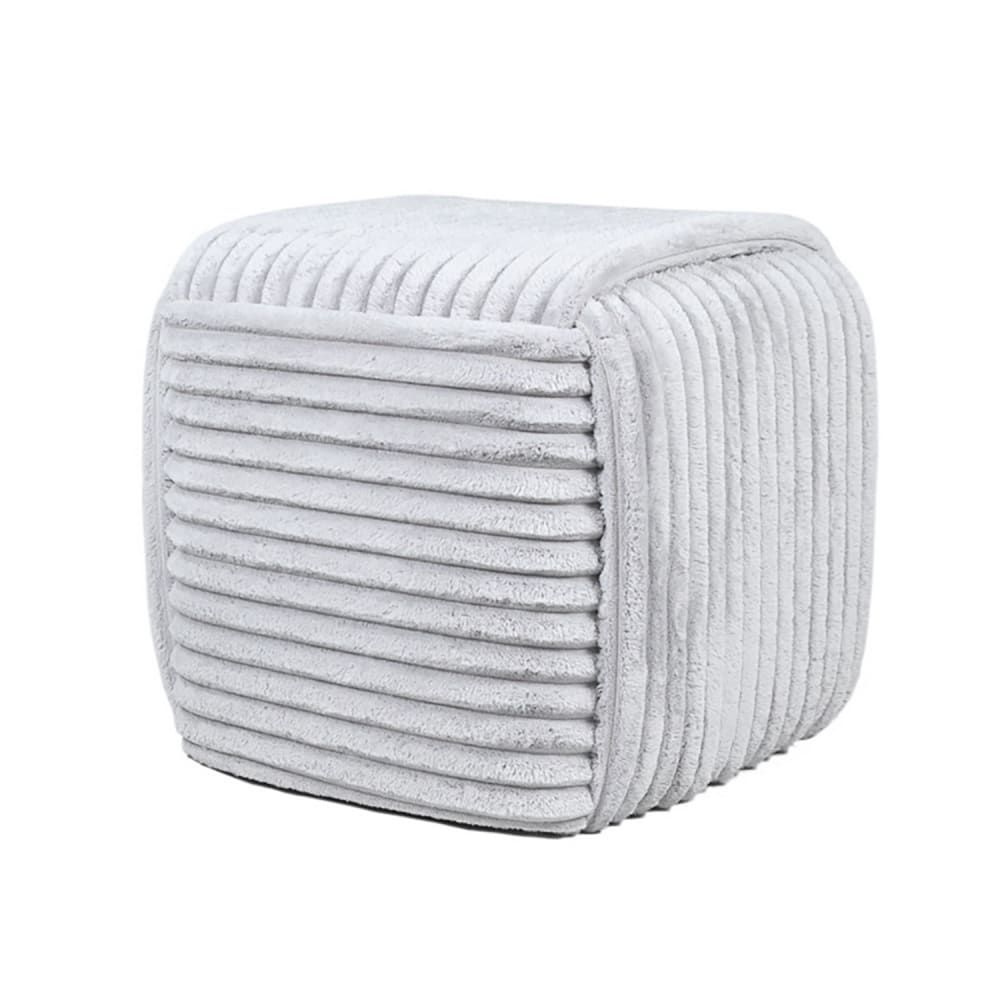 wohnli-moebel-suche-M25086930 Wohnli Möbelsuche - Sitzpouf aus Textil 43x43x38cm grau