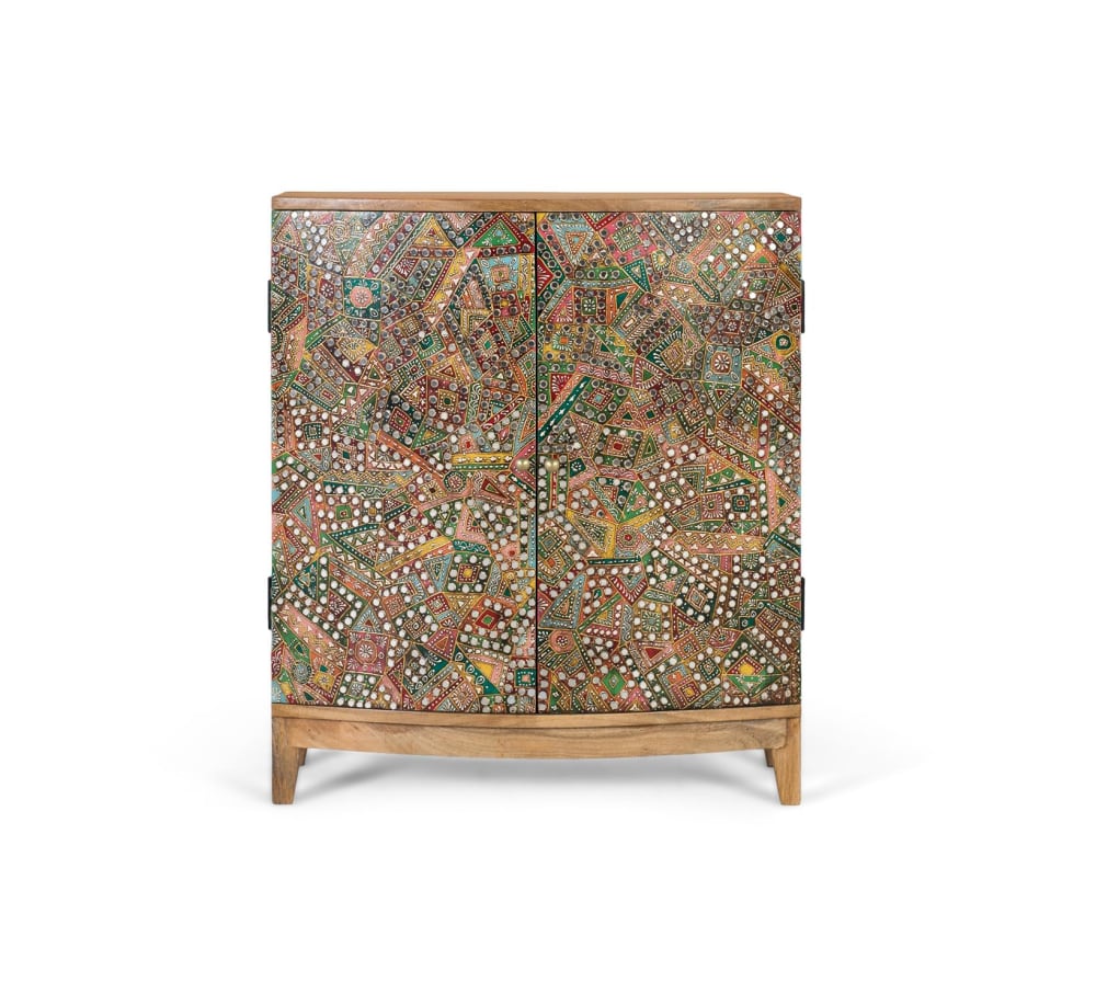 wohnli-moebel-suche-M25088492 Wohnli Möbelsuche - Sideboard aus massivem Mangoholz mit zwei Türen