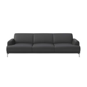 wohnli-moebel-suche-M25088645 Wohnli Möbelsuche - 3-Sitzer-Sofa aus Naturleder Schattengrau