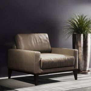 wohnli-moebel-suche-M25088693-1 Sessel aus Naturleder Fossilgrau 94x76x84cm Leder Grau Mesonica Sofas und Sessel Sessel, Poufs und Fußbänke Sessel