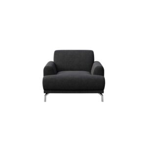 Wohnli Möbelsuche - Sessel aus Polyester dunkelgrau