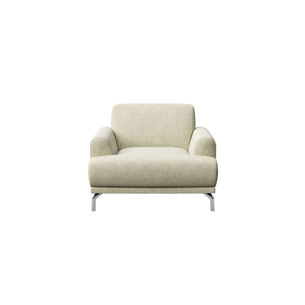 Wohnli Möbelsuche - Sessel aus Polyester hellbeige