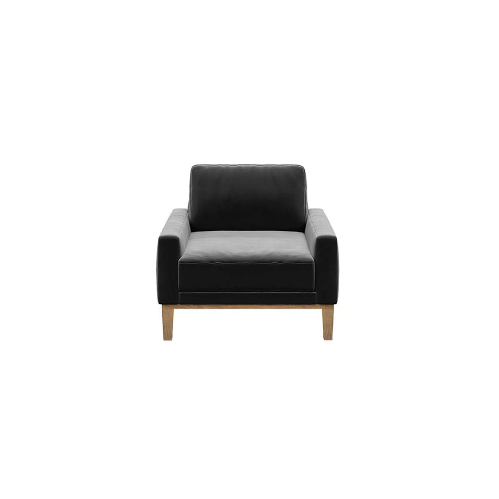 Wohnli Möbelsuche - Sessel aus Polyester dunkelgrau