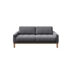 wohnli-moebel-suche-M25088778 Wohnli Möbelsuche - 2-Sitzer-Sofa aus Polyester dunkelgrau