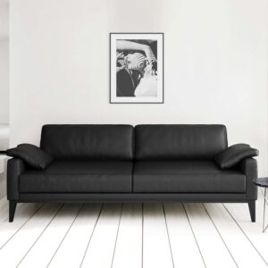 wohnli-moebel-suche-M25088799-1 3-Sitzer-Sofa aus Naturleder Schattengrau 94x76x211cm Leder Grau Mesonica Sofas und Sessel Sofas 2-Sitzer-Sofas & 3-Sitzer-Sofas