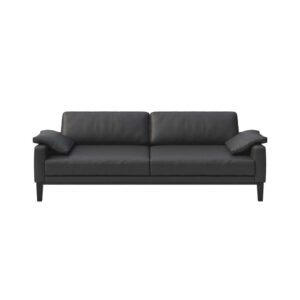 wohnli-moebel-suche-M25088799 Wohnli Möbelsuche - 3-Sitzer-Sofa aus Naturleder Schattengrau