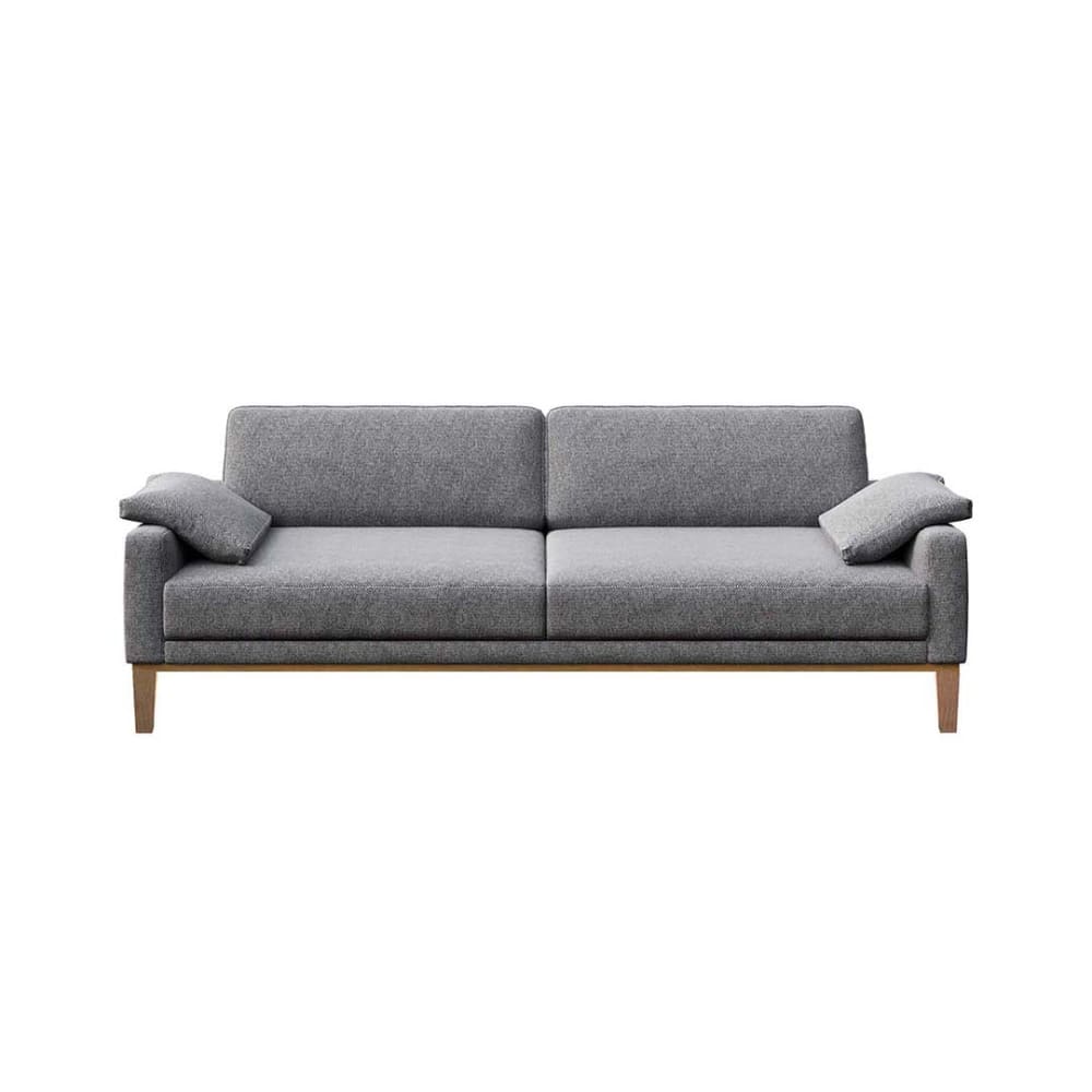 Wohnli Möbelsuche - 3-Sitzer-Sofa aus Polyester dunkelgrau