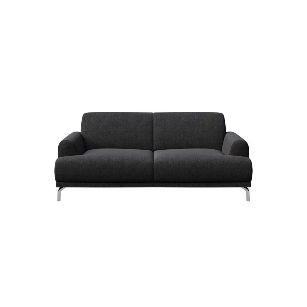 wohnli-moebel-suche-M25088807 Wohnli Möbelsuche - 2-Sitzer-Sofa aus Polyester dunkelgrau