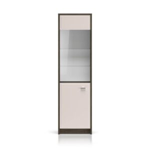 Kaschmir und Dunkle Holzoptik