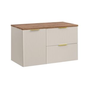 Kaschmir und Holzoptik