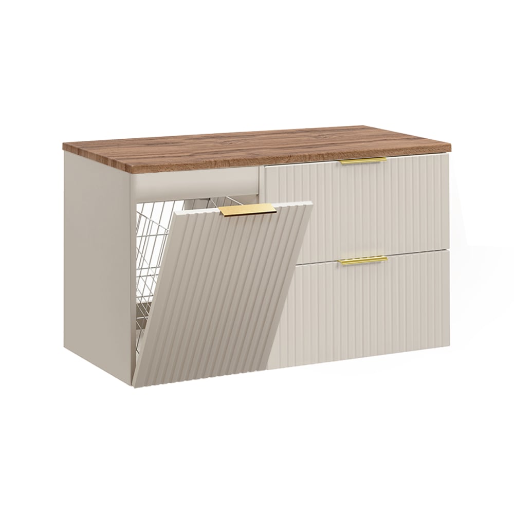 wohnli-moebel-suche-M25089621 Wohnli Möbelsuche - Waschtischunterschrank 2 Schubladen