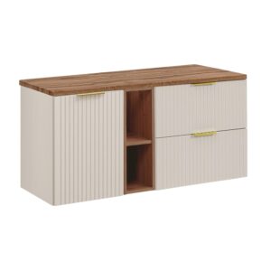 Kaschmir und Holzoptik