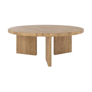 Wohnli Möbelsuche - Runde Couchtisch aus massivem Mindi-Holz