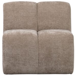 wohnli-moebel-suche-M25090869 Wohnli Möbelsuche - Esszimmersofa 1-Sitzer aus geripptem Webstoff