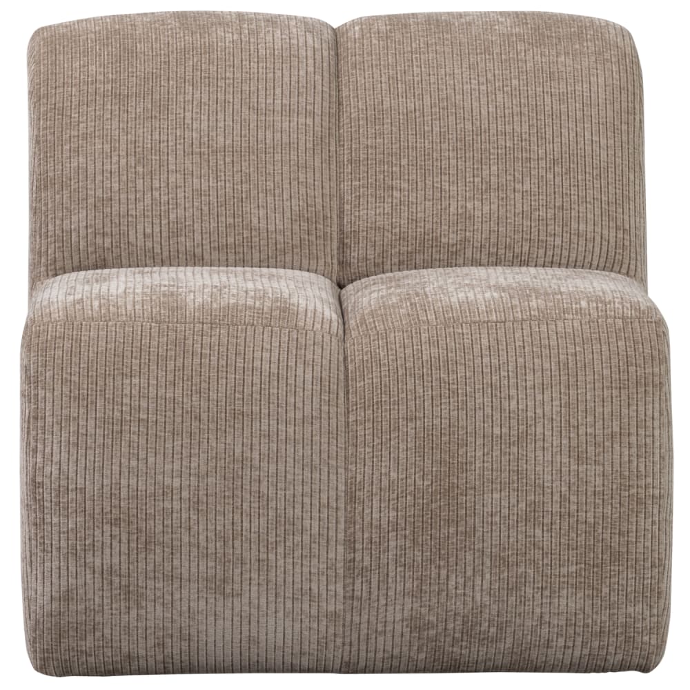 wohnli-moebel-suche-M25090869 Wohnli Möbelsuche - Esszimmersofa 1-Sitzer aus geripptem Webstoff