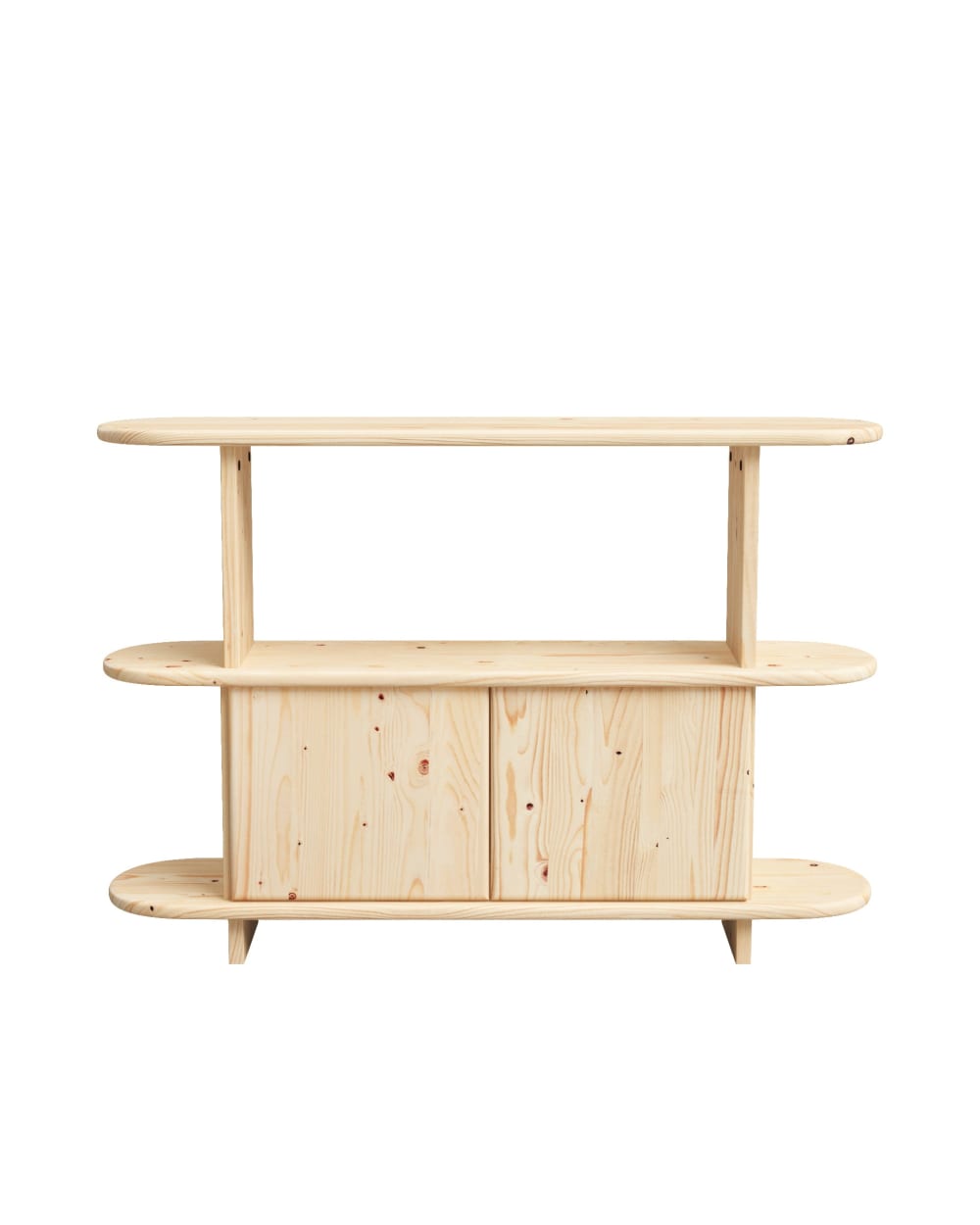 Wohnli Möbelsuche - Sideboard Tannenholz Beige 120 cm