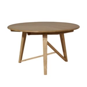 wohnli-moebel-suche-M25093050 Wohnli Möbelsuche - Runder Esstisch aus massivem Eichenholz Beige