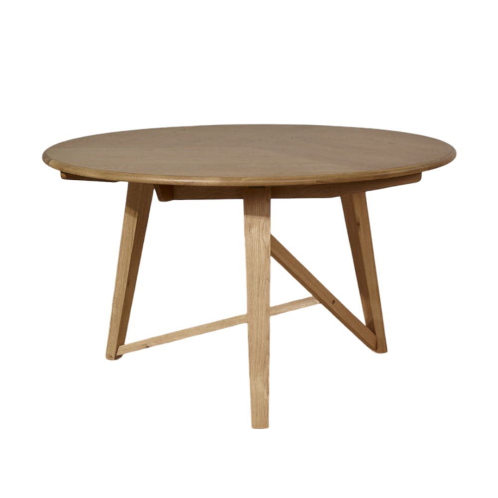 wohnli-moebel-suche-M25093050 Wohnli Möbelsuche - Runder Esstisch aus massivem Eichenholz Beige