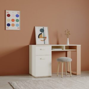 wohnli-moebel-suche-M25093083-1 1 Schublade und 2 Fächern L120 cm - Beige