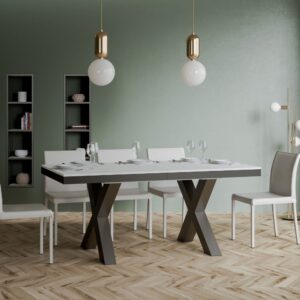 180x77x90cm Spanplatte Weiß Itamoby Möbel Esszimmermöbel Esstische