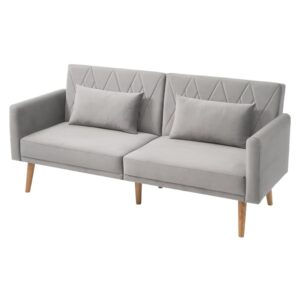 wohnli-moebel-suche-M25094091 Wohnli Möbelsuche - 2-Sitzer-Schlafsofa aus Samt