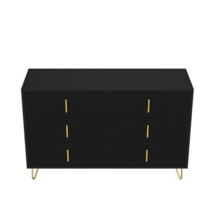 wohnli-moebel-suche-M25094105 Wohnli Möbelsuche - Elegantes Sideboard mit 6Strukturierten Schubladen und Griffen