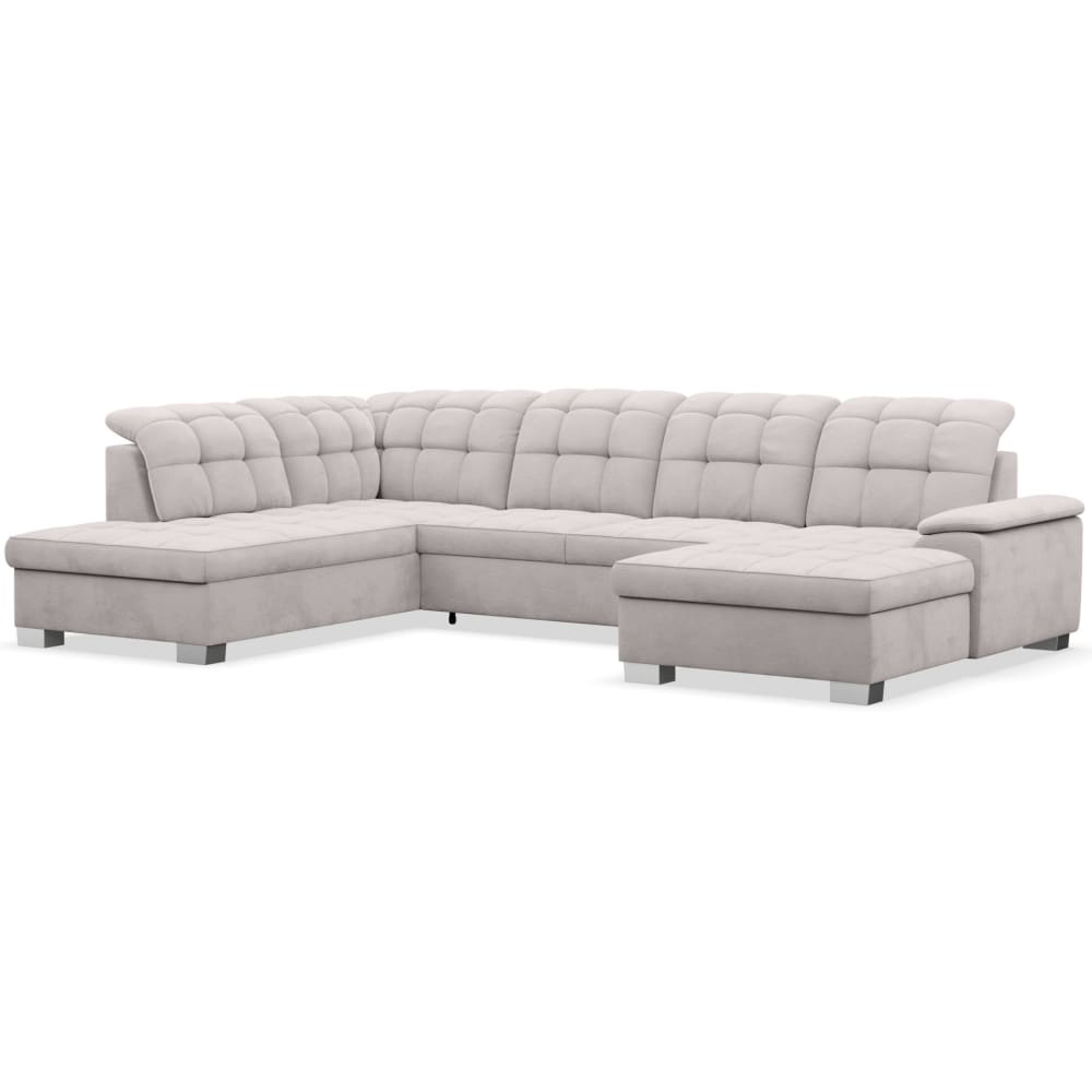 wohnli-moebel-suche-M25096161 Wohnli Möbelsuche - Wohnlandschaft mit Schlaffunktion und Veloursbezug