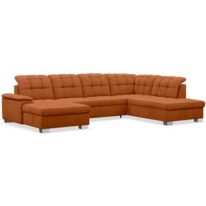 Wohnli Möbelsuche - Wohnlandschaft mit Schlaffunktion und Veloursbezug