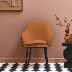 wohnli-moebel-suche-M25096637-1 Cord-Sessel camel Metallbeine 57x84x59cm Naturfasern Beige sweeek Sofas und Sessel Sessel, Poufs und Fußbänke Sessel