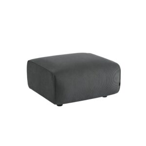 wohnli-moebel-suche-M25096763 Wohnli Möbelsuche - Hocker mit dunkelgrauem Cordbezug für 2-Sitzer Sofa