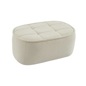 wohnli-moebel-suche-M25096770 Wohnli Möbelsuche - Hocker mit strukturiertem Bouclé-Bezug in antikweiß