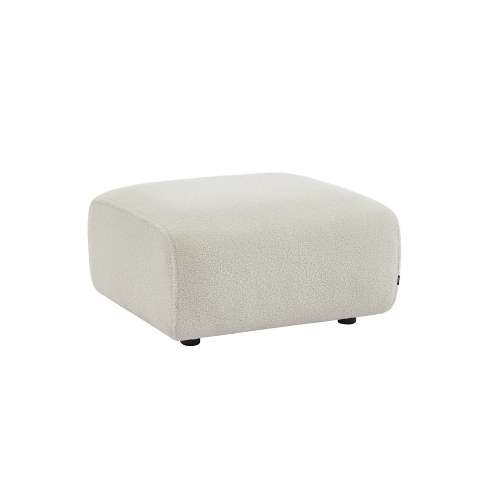 wohnli-moebel-suche-M25096781 Wohnli Möbelsuche - Hocker mit Bouclébezug für 2-Sitzer Sofa cremefarben